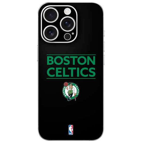 NBA Boston Celtics Standard - Black iPhone 16 Pro Skin